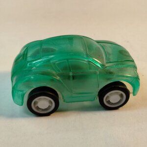 Transparent Green Toy Car Vintage Translucent Automobile